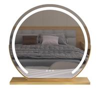 Home Smart - Specchio da trucco a LED con luce, grande specchio da scrivania per camera da letto (bianco)