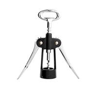 HOME Soave Levatappi a 2 Leve, Metallo, Nero, 8x5x25 cm