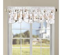 Home Soft Things Serenta - Mantovana classica ricamata, 152,4 x 48,3 cm, colore: Oro