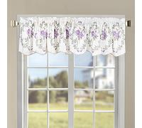 Home Soft Things Serenta - Mantovana classica ricamata, 152,4 x 48,3 cm, rosa lilla