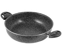Home Stone Tegame Antiaderente con 2 Manici, Pietra, Antracite, 26 cm