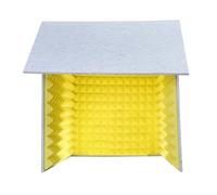 Home Studio Booth, Vocal Absorbing Shield, Portable Recording Booth, Desktop Soundproof Cover, Sound Isolation Booth Room, To Filter Vocal, High Density Absorbent Foam, Studio Recording