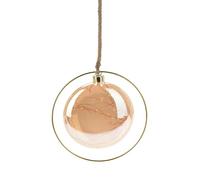 Home & Styling Sfera decorativa LED in vetro, diametro 18 cm
