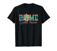 Home Sweet Home Bohemian Patriotic Bloom Maglietta