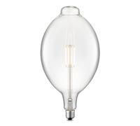 Home Sweet Home Edison Vintage E27 | fonte luminosa LED filamento Carbon | G180 Oval lampada LED | Chiaro | Dimmerabile | 4W 400lm 3000K | luce bianca calda | Adatto per attacco E27