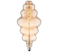 Home Sweet Home Edison Vintage E27 | fonte luminosa LED filamento Cloud Spiral | Ambra | Dimmerabile | 4W 280lm 2700K | luce bianca calda | Adatto per attacco E27