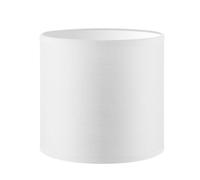 Home Sweet Home Moderno Paralume Bling | cilindro | 16/16/15cm | Bianco | Paralume in tessuto di cotone | per attacco E27 | testato RoHS | per lampada da parete, lampada da tavolo