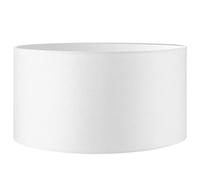 Home Sweet Home Moderno Paralume Bling | cilindro | 50/50/25cm | Bianco | Paralume in tessuto di cotone | per attacco lampadina E27 | testato RoHS | per lampada a sospensione
