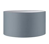 Home Sweet Home Moderno Paralume Bling | cilindro | 50/50/25cm | Grigio | Paralume in tessuto di cotone | per attacco lampadina E27 | testato RoHS | per lampada a sospensione