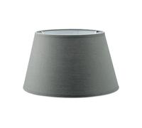 Home Sweet Home Paralume per lampada da tavolo | Paralume Grigio Scuro | 25/18/14 cm| per attacco E27 | Paralume in tessuto