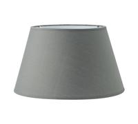 Home Sweet Home Paralume per lampada da tavolo | Paralume Grigio Scuro | 30/20/17 cm| per attacco E27 | Paralume in tessuto