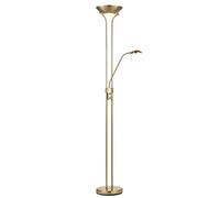 Home Sweet Home Piantana LED con luce da lettura - Dimmerabile - Oro - 180 cm