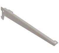 Home System 66346 Reggimensole a 2 Ganci Angolate, Alluminio, 38 cm, Set di 2 Pezzi