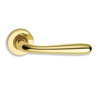 Home System DY733610M Maniglia per Porta Interna, Serie Karol, in Ottone Lucido