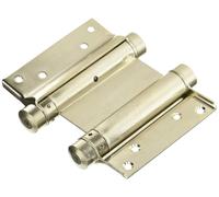 Home System R01511 Cerniere a Molla Tipo"Bommer" 100 mm, Nichelata, 2 Pezzi