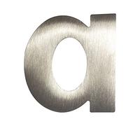 Home System SM05130111 Lettera Civica A, Altezza 6 cm, in Acciaio Inox