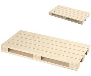 Home - Tagliere in Legno a Forma di Mini Pallet, 20x40 cm, Robusto ed Originale