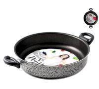 HOMe Tegame 2 Manici Antiaderente Salt N'Pepper Cm24