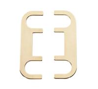 Home Terminal Bridge Piastre, 1Pair, Piccolo film diritto | Home Binding Post Bridge Piastre 1Pair Connettori di collegamento terminale in rame per collegamento terminale domestico
