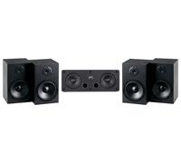 Home Theater Sistema 5.0 Cinema Sound Surround HiFi Altoparlanti 2-Vie 40W RMS