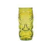 Home Totem, Set 6 Bicchieri Cocktail, Vetro, Verde, 55 ml