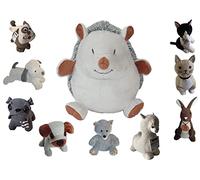 Home Tresor - Fermaporta Animale, Oggetto Decorativo Design Simpatico, Blocca Porta Finestra da Interno, Peso in Stoffa Pavimento (Riccio)
