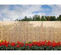 Home Tresor - Frangivista per Recinzione Bamboo, Arella in bambù, Stecche Staccionata Canne Ombreggianti per Balcone Giardino da Esterno 1x3 mt