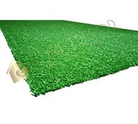 Home Tresor - Prato Sintetico da Esterno, Tappeto Erboso Artificiale, Erba Finta Calpestabile e Drenante per Giardini, Terrazzo, Balcone, Sp. 8 mm. Altezza 100 cm. (MT 1 X 3,5)