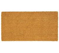 Home Tresor - Zerbino Ingresso Casa Esterno, Tappeto Ingresso in Cocco Naturale Antiscivolo Rettangolare Cm. 50 x 100