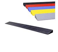 HOME UK Rampa per Marciapiedi e Soglia Portatile per Disabili - Altezza 1-6,5 Cm, Antiscivolo per Sedia a Rotelle, Interni, Spazzatrice, Soglie Porte e Bagno