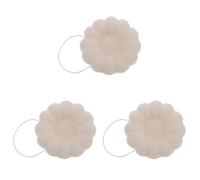 Home Use Baby Bath Sponge White Fiber Soft Comfortable Body Scrubber Set