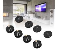 Home Use Speaker Floor Feet Protectors 4 Pack Metal Spike Stand Floor Isolation