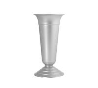 Home Vaso Cimitero Grande, Plastica, Argento, 35 cm, 0.01 mm