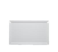 Home Vassoio in melamina bianco cm. 53 x 33