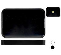 Home Vassoio In Melamina Rettangolare Nero43x29 Tavola