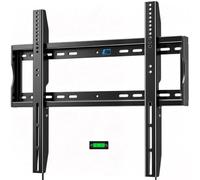 HOME VISION Staffa da parete per TV fissa resistente per schermi piatti da | Max VESA 600 x 600 mm, capacità di carico 100 kg, supporto universale sottile per TV Samsung/T a 98", salvaspazio HV8602