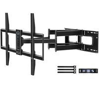 HOME VISION Staffa di montaggio a parete per TV a movimento completo per TV piatto/curvo da 40-100 pollici, portata 77 cm, girevole e inclinabile, capacità 75 kg, VESA max 800 x 600 mm, HV6802