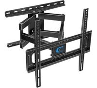 HOME VISION Staffa TV da 26-65 Pollici fino a 60kg, Supporto TV Parete Orientabile e Inclinabile, Braccio Monitor Universale, Supporto Universale Per TV e Monitor Piatti e Curvi, VESA Max 400x400mm