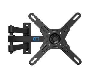 HOME VISION Supporto TV Parete Full Motion, Rotazione Di 360°, Staffa TV con Braccio Girevole ed Estendibile, si adatta a tv da 17-42 Pollici, ESA Max 200x200 mm, Fino a 15 kg