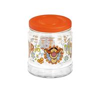 Home Winnie Barattolo, 850 ml, Vetro, Trasparente/Multicolore, 11x11x13 cm