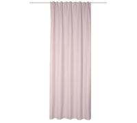 HOME WOHNIDEEN 100% blackout, oscurante, struttura decorativa Duncan, 300 x 145 cm, nastro combinato, colore: rosa, dimensioni: 300 x 135 cm, numero: 1 x