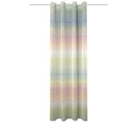 HOME WOHNIDEEN Rainbow - Tenda in tessuto semitrasparente, 245 x 140 cm, multicolore