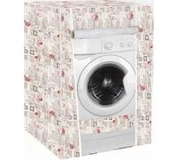 HOME ZEN HOUSEHOLD LINEN Coprilavatrice Impermeabile PVC, 80x60x60 cm con Cerniera Frontale per Interno e Esterno (Luminoso YM-0563C)