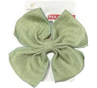 HOME ZEN HOUSEHOLD LINEN Fermatende Chiffon Fiocco Estetico Clip per Tende Art Ribbon per Decorazione per Soggiorno per La Casa (Verde)