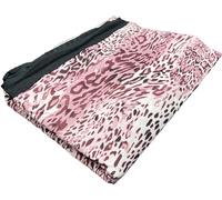 HOME ZEN HOUSEHOLD LINEN TELO COPRI LETTINO DA MARE IN MICROFIBRA CON TASCHE E CUSCINETTO ART IBIZA 70X190 CM (MACULATO ROSA)