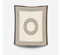 HOME ZEN HOUSEHOLD LINEN Telo copritutto matrimoniale con disegni tribali, 210x235 cm, 100% cotone indiano, colori vivaci (MARRONE, RODI)