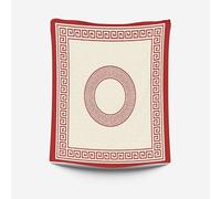 HOME ZEN HOUSEHOLD LINEN Telo copritutto matrimoniale con disegni tribali, 210x235 cm, 100% cotone indiano, colori vivaci (ROSSO, RODI)