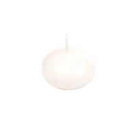 HOMEA 6bgd009ec - Set di 10 Candele galleggianti paraffina Ecru 8 x 8 x 13.5 cm