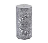 HOMEA 6BPC042NR Candele Cilindrice, Nero, Small