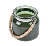 HOMEA 6BPV090VF Candele Verrine, Verde Scuro, Piccola